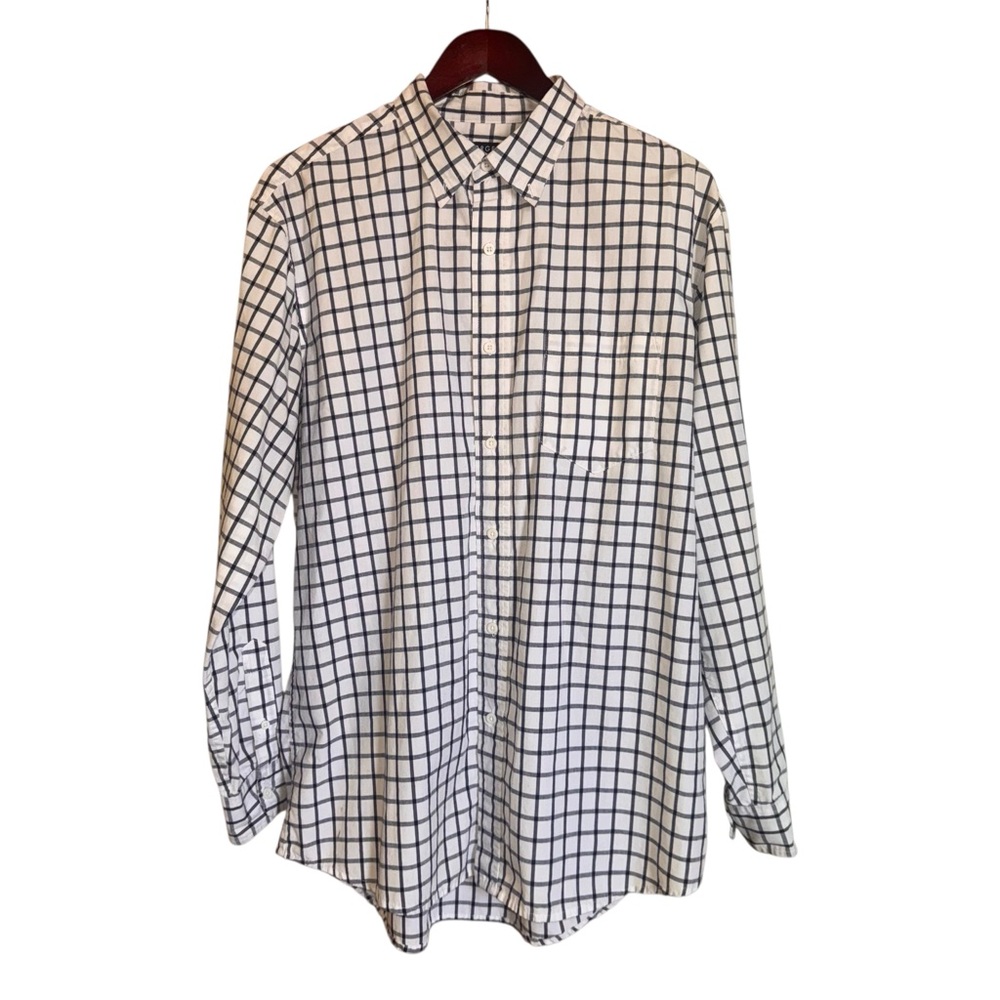 George Monochrome Plaid Shirt